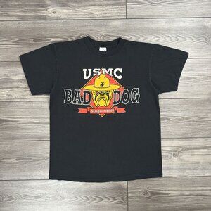 Vintage 90’s’s USMC Bad Dog Semper Fidelis T Shirt